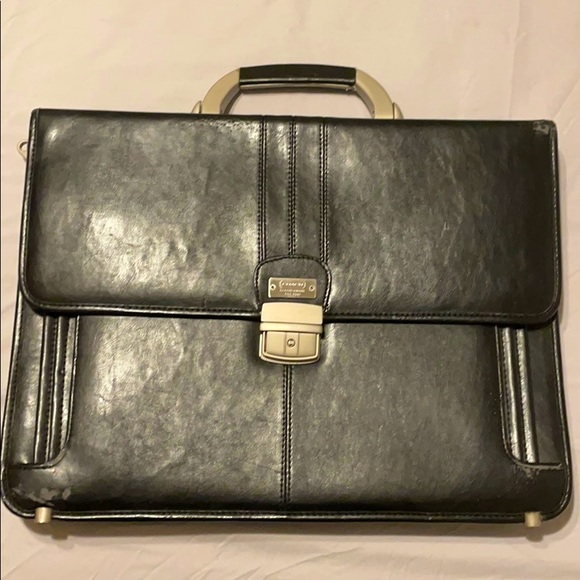 Coach Leather Briefcase Classic - Picture 1 of 6